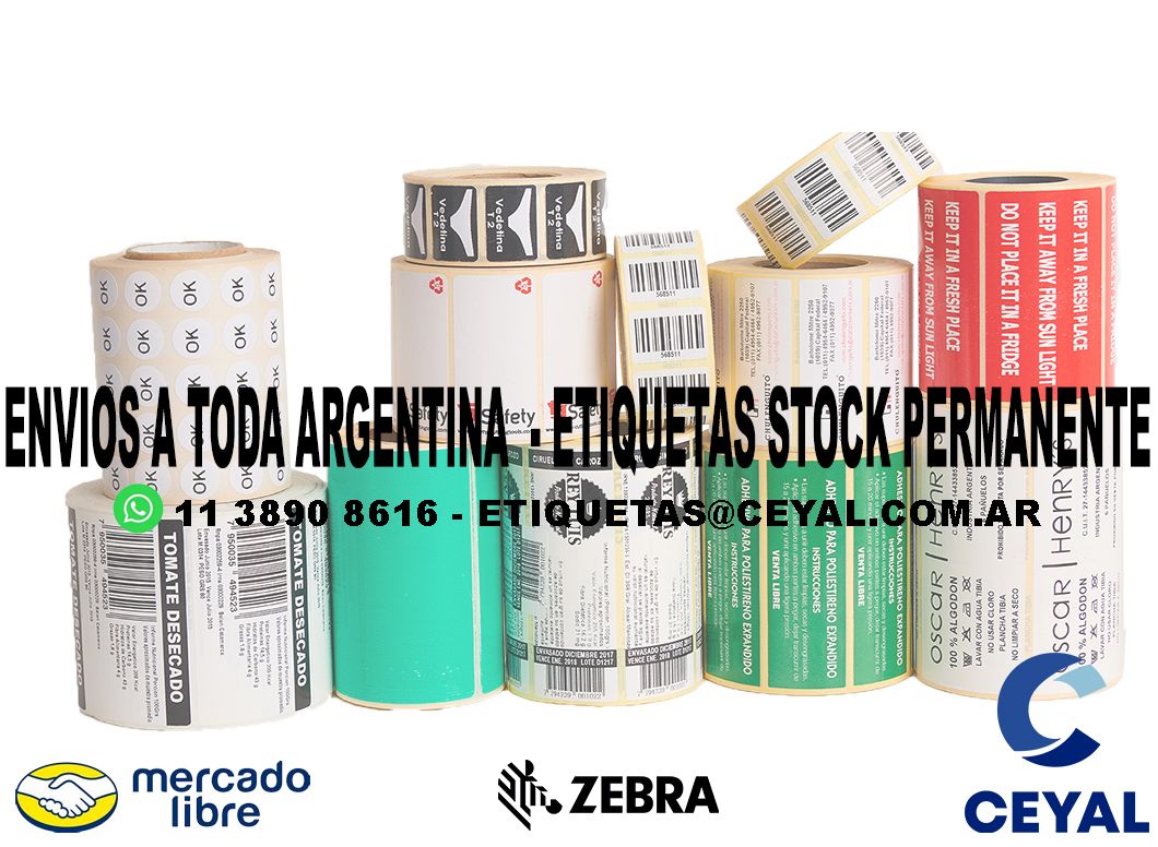 4935 ETIQUETAS ROPA ARGENTINA