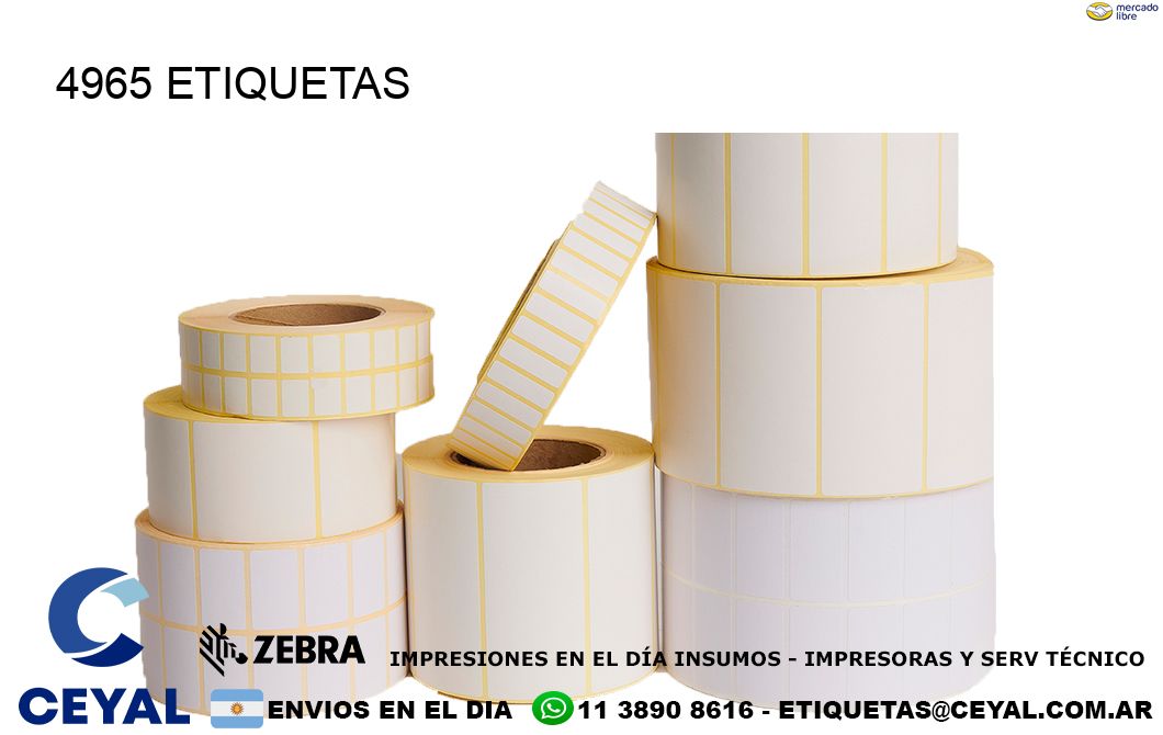 4965 ETIQUETAS