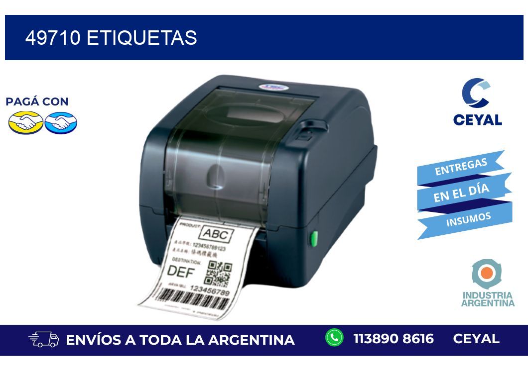 49710 ETIQUETAS
