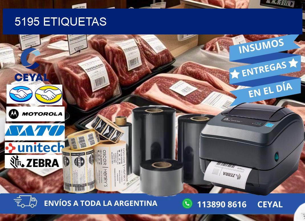 5195 ETIQUETAS