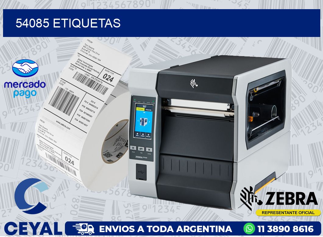 54085 ETIQUETAS
