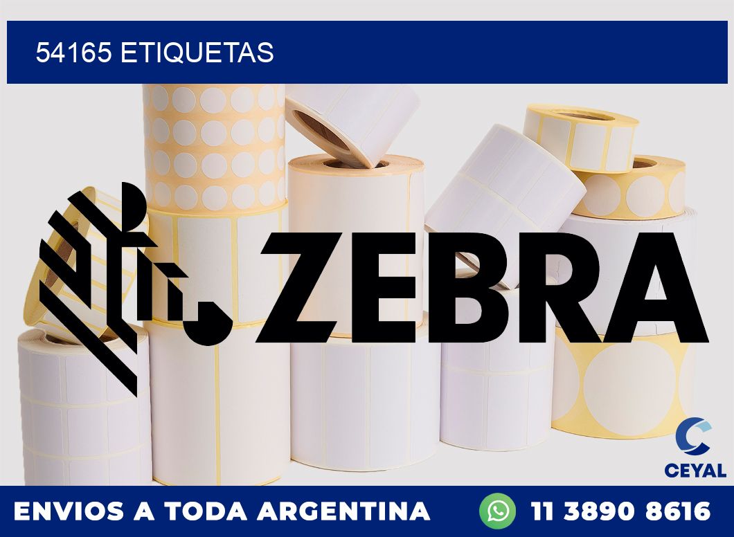 54165 ETIQUETAS