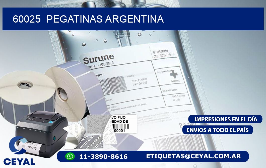 60025 Pegatinas Argentina