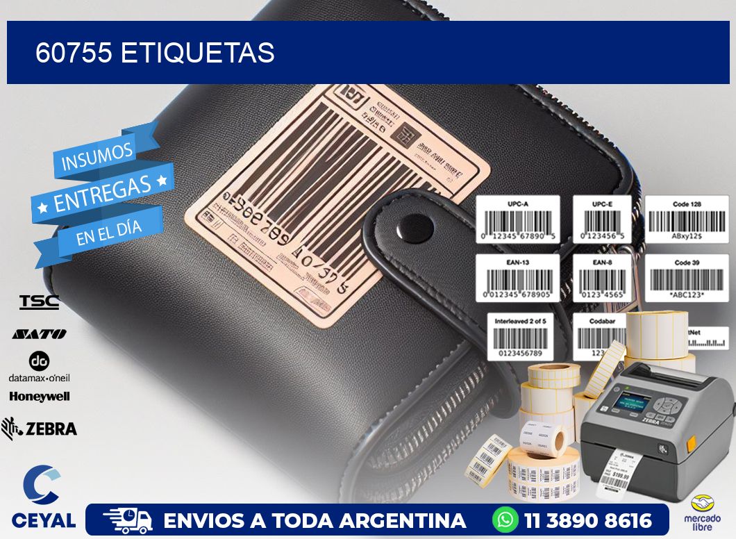 60755 ETIQUETAS