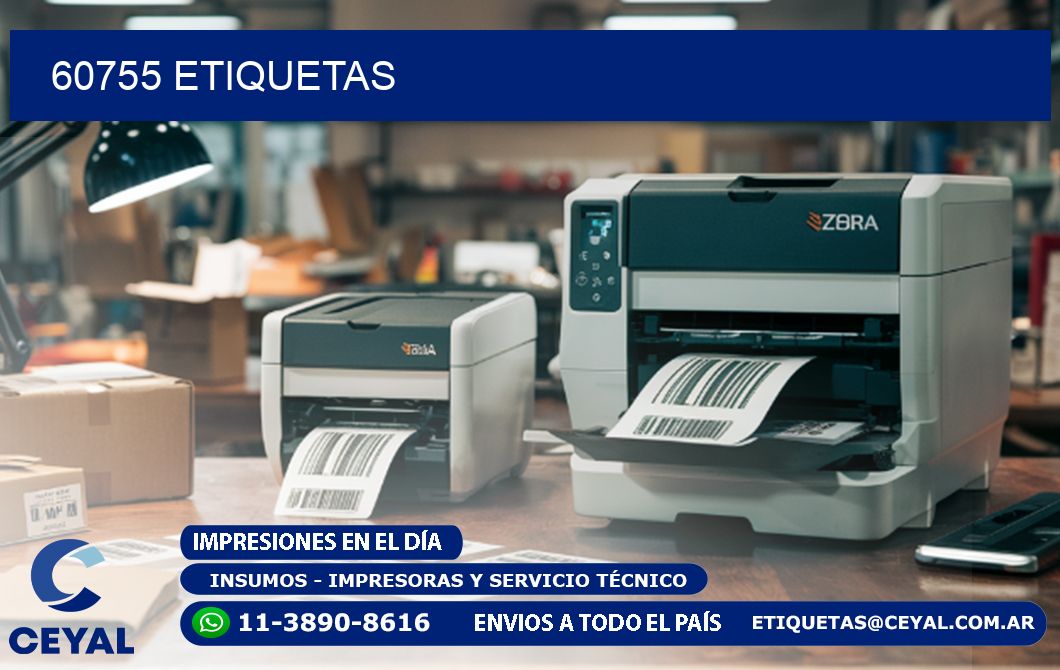 60755 ETIQUETAS