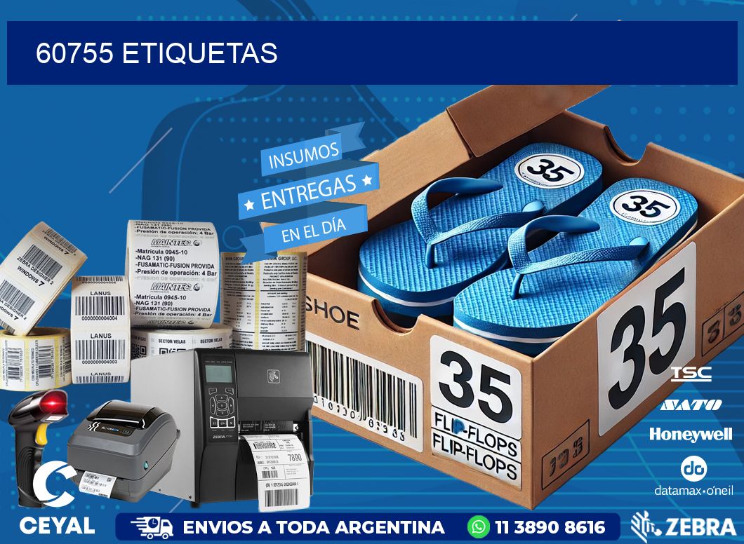 60755 ETIQUETAS
