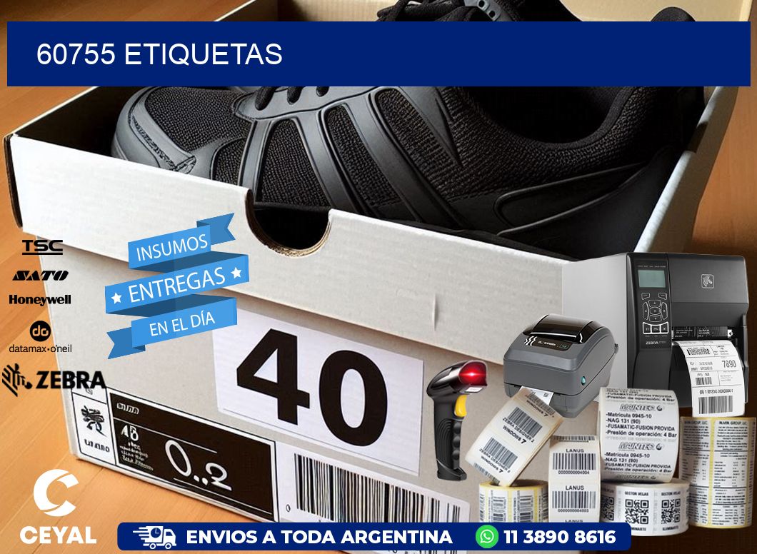 60755 ETIQUETAS