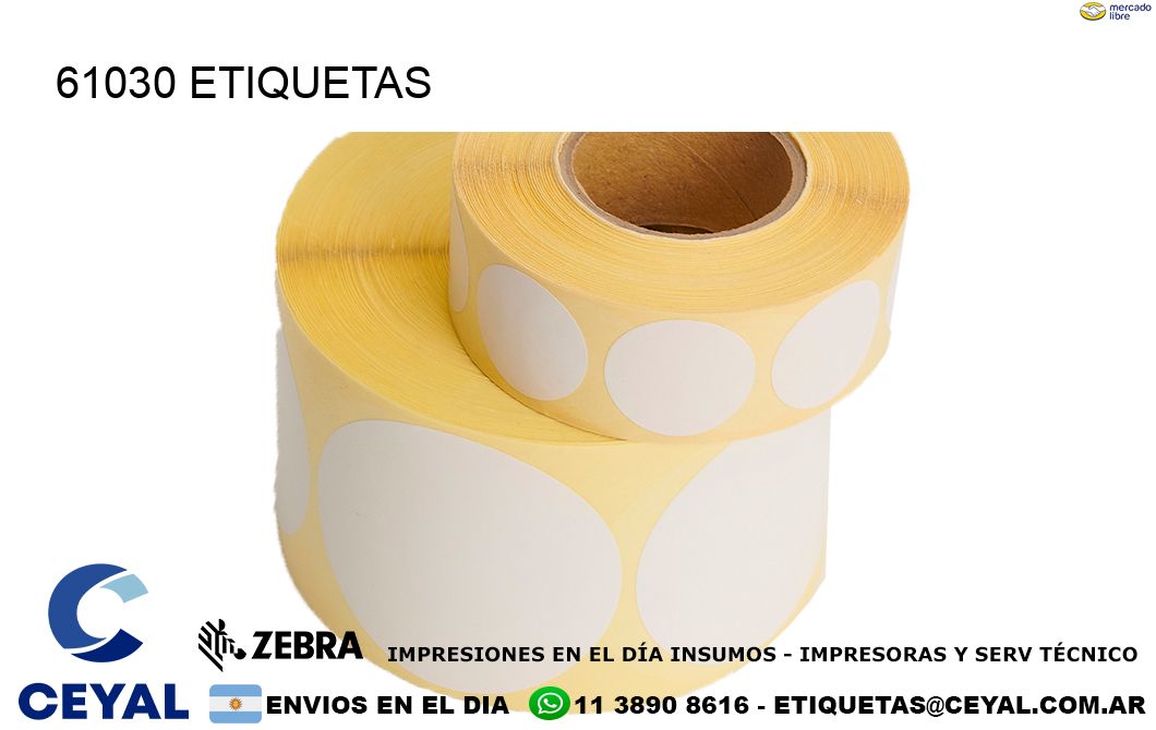 61030 ETIQUETAS