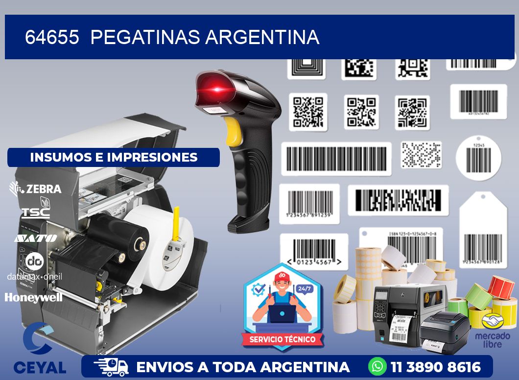 64655 Pegatinas Argentina