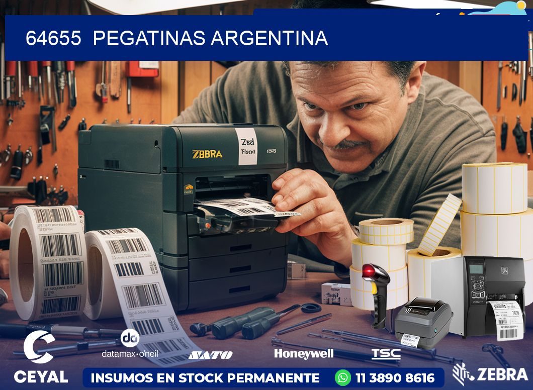 64655  Pegatinas Argentina