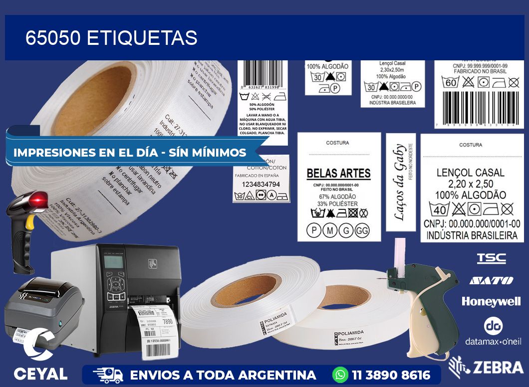 65050 ETIQUETAS