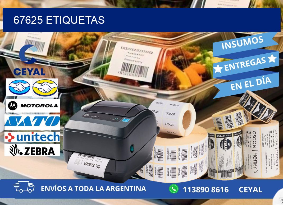 67625 ETIQUETAS