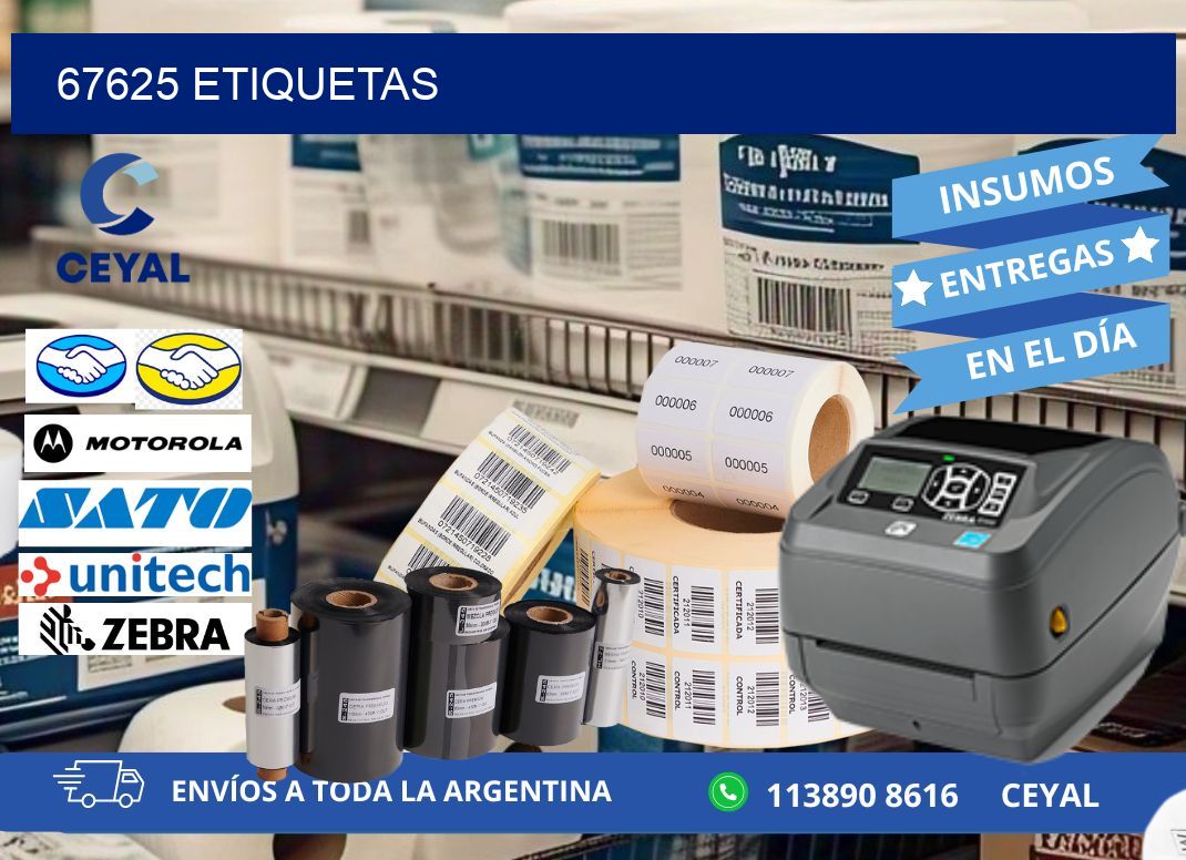 67625 ETIQUETAS