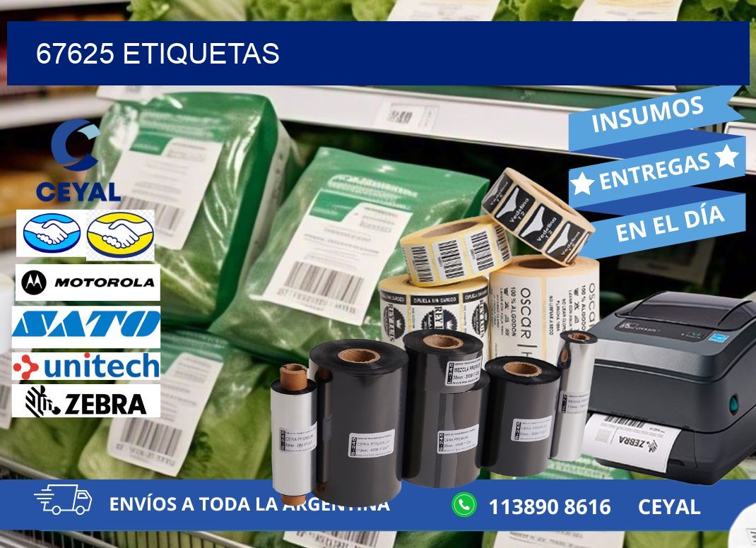 67625 ETIQUETAS