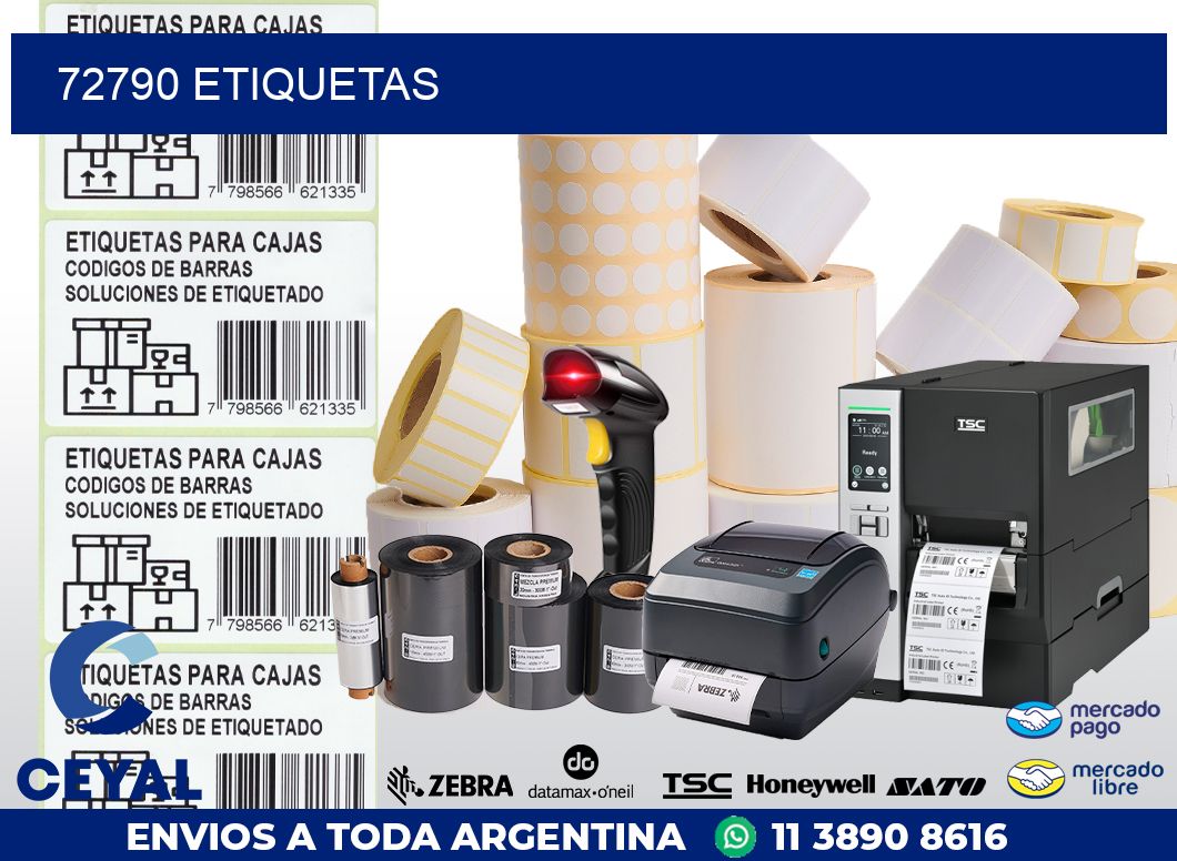 72790 ETIQUETAS