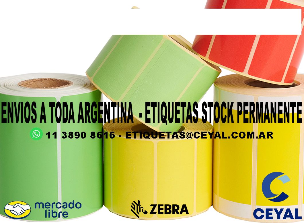75580 ETIQUETAS MERCADOLIBRE ARGENTINA