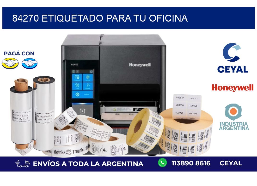 84270 ETIQUETADO PARA TU OFICINA