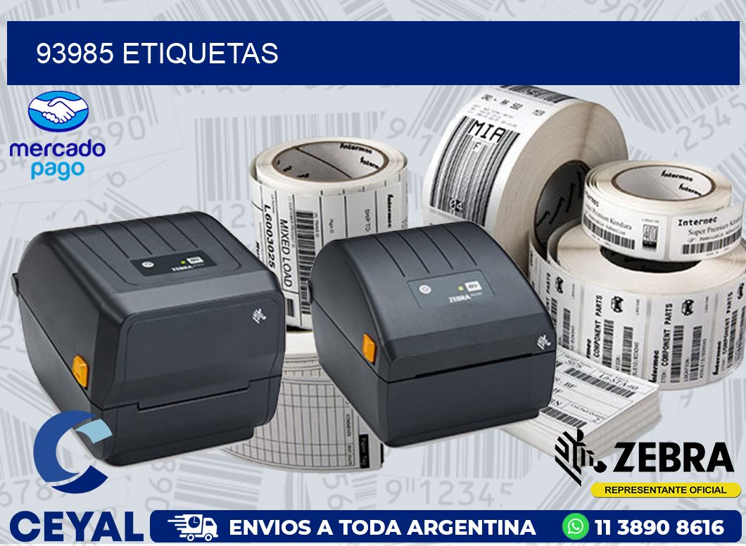 93985 ETIQUETAS