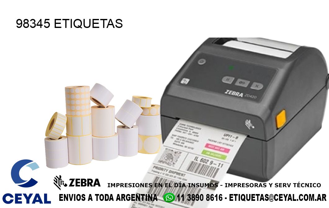98345 ETIQUETAS
