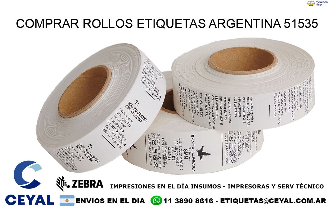 COMPRAR ROLLOS ETIQUETAS ARGENTINA 51535