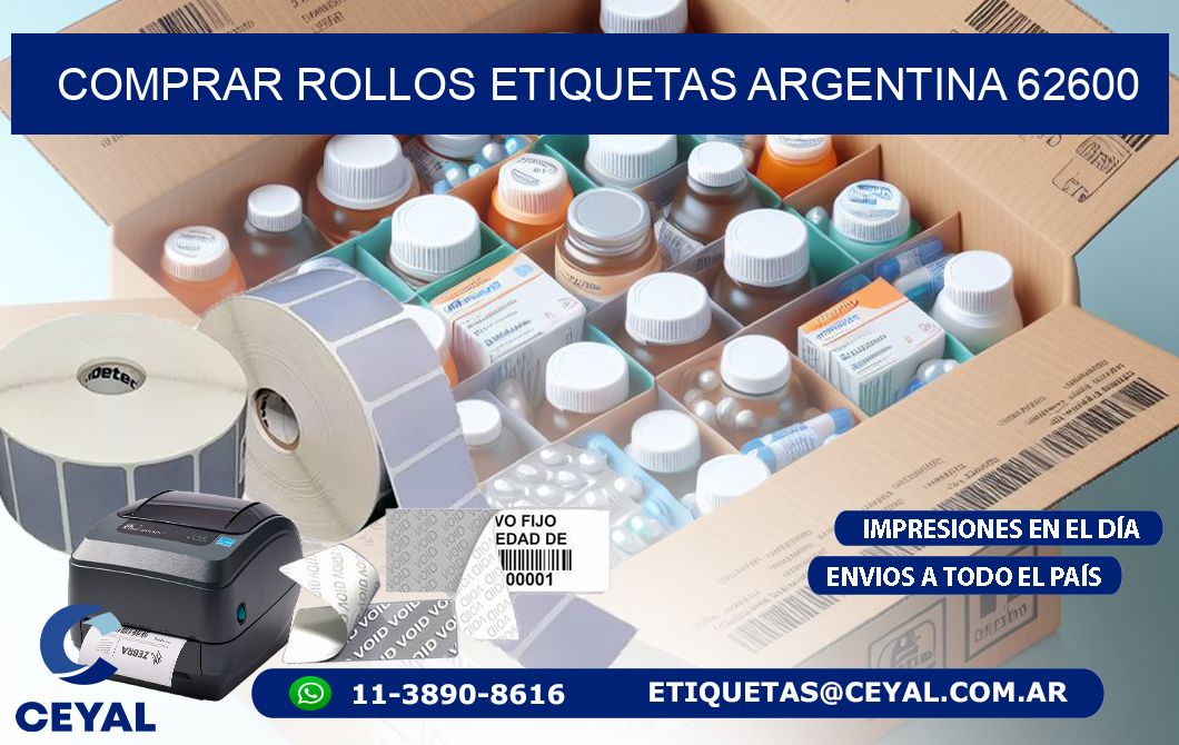 COMPRAR ROLLOS ETIQUETAS ARGENTINA 62600