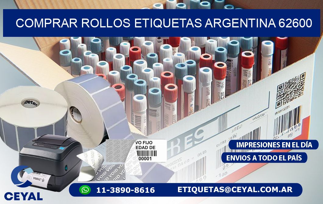 COMPRAR ROLLOS ETIQUETAS ARGENTINA 62600