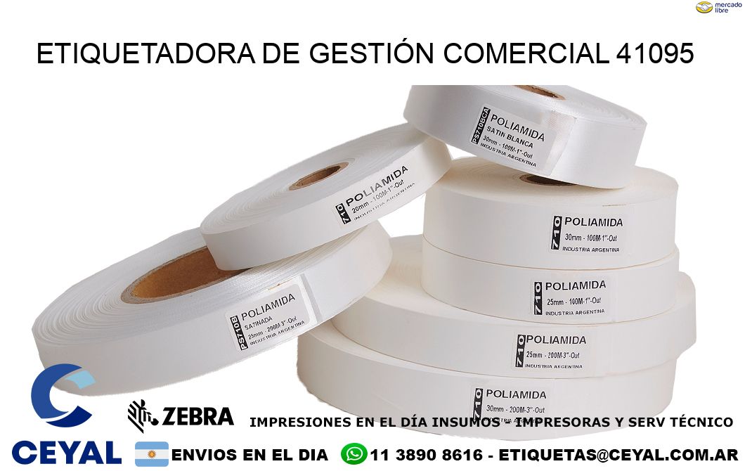 ETIQUETADORA DE GESTIÓN COMERCIAL 41095