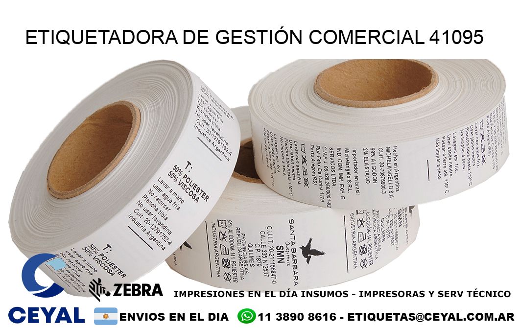 ETIQUETADORA DE GESTIÓN COMERCIAL 41095