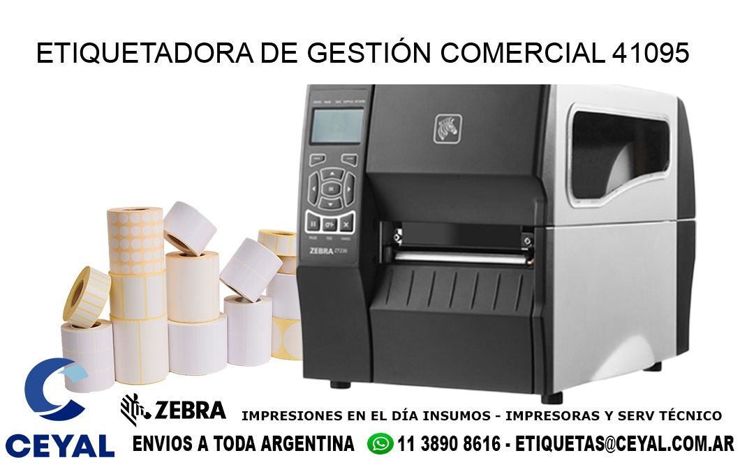ETIQUETADORA DE GESTIÓN COMERCIAL 41095