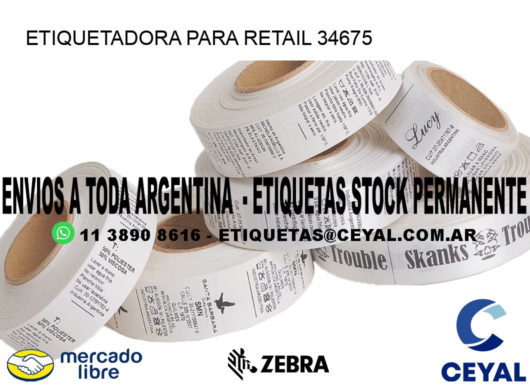 ETIQUETADORA PARA RETAIL 34675
