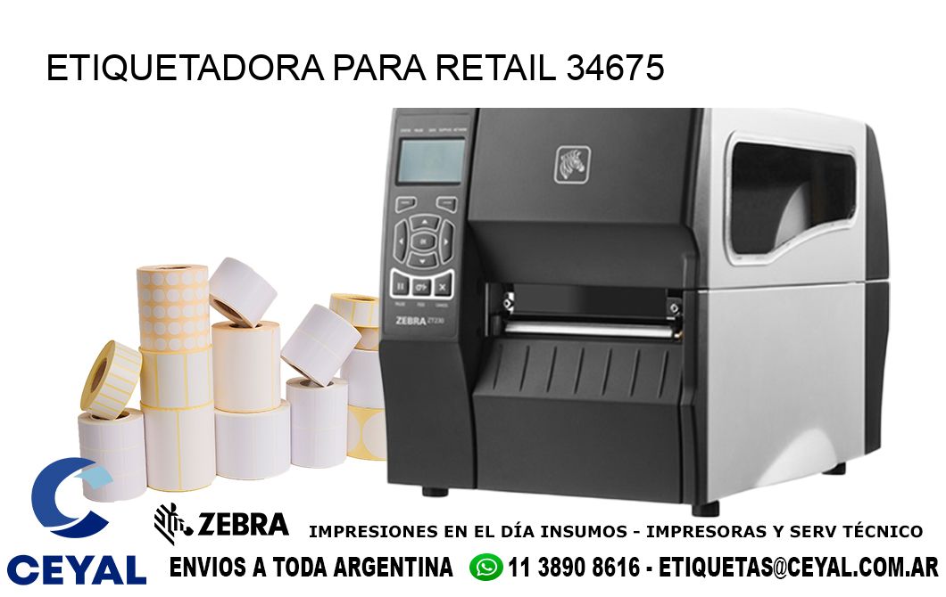 ETIQUETADORA PARA RETAIL 34675
