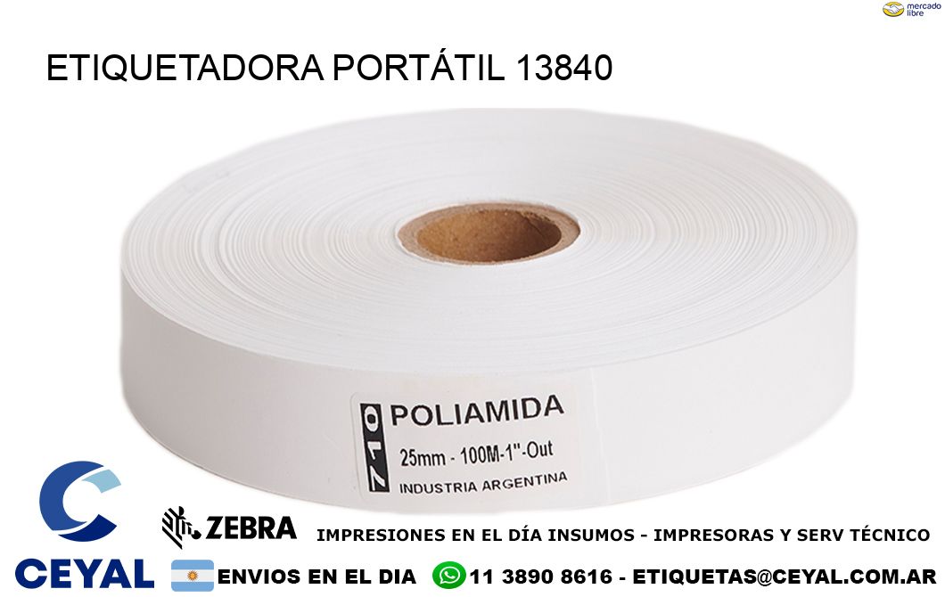 ETIQUETADORA PORTÁTIL 13840