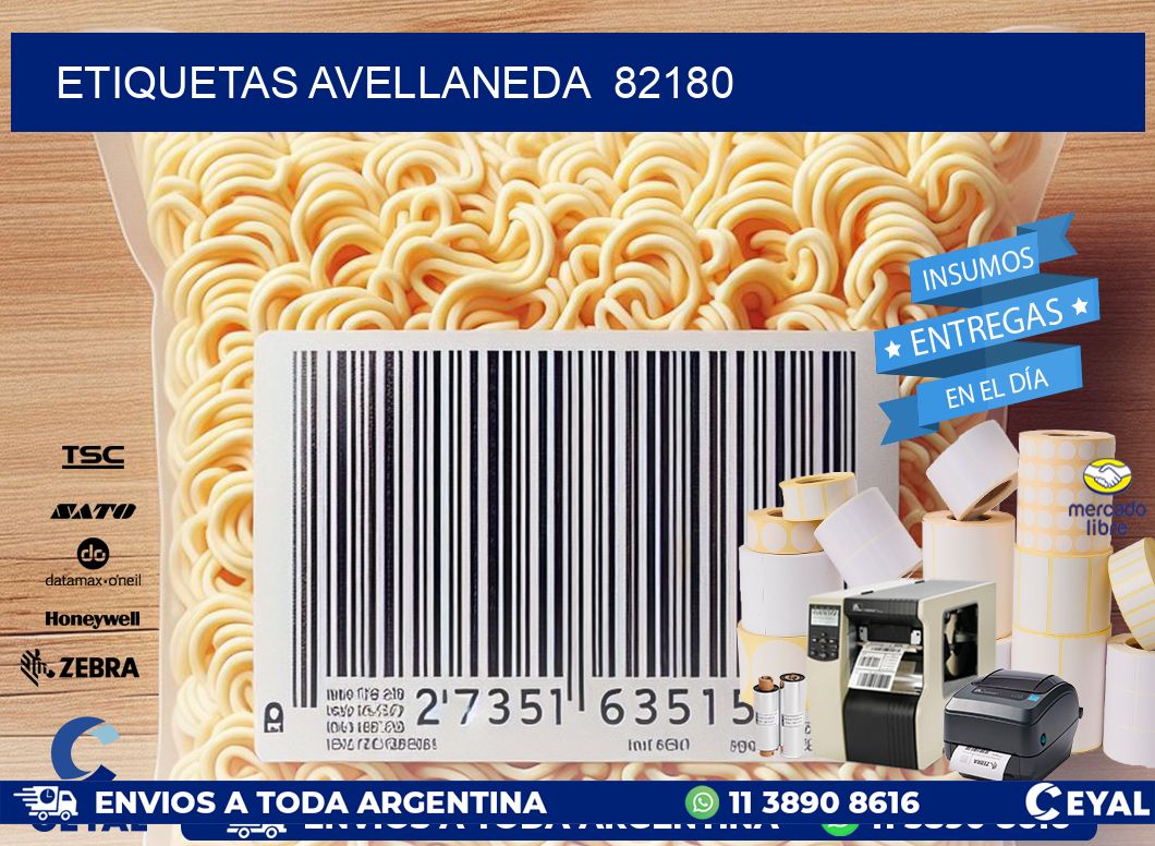 ETIQUETAS AVELLANEDA 82180