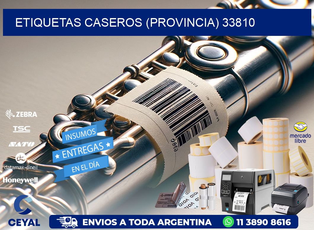 ETIQUETAS CASEROS (PROVINCIA) 33810