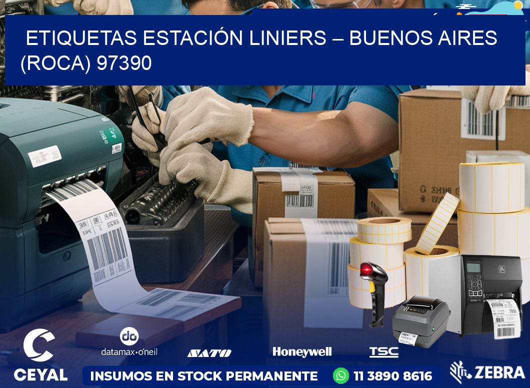 ETIQUETAS ESTACIÓN LINIERS – BUENOS AIRES (ROCA) 97390