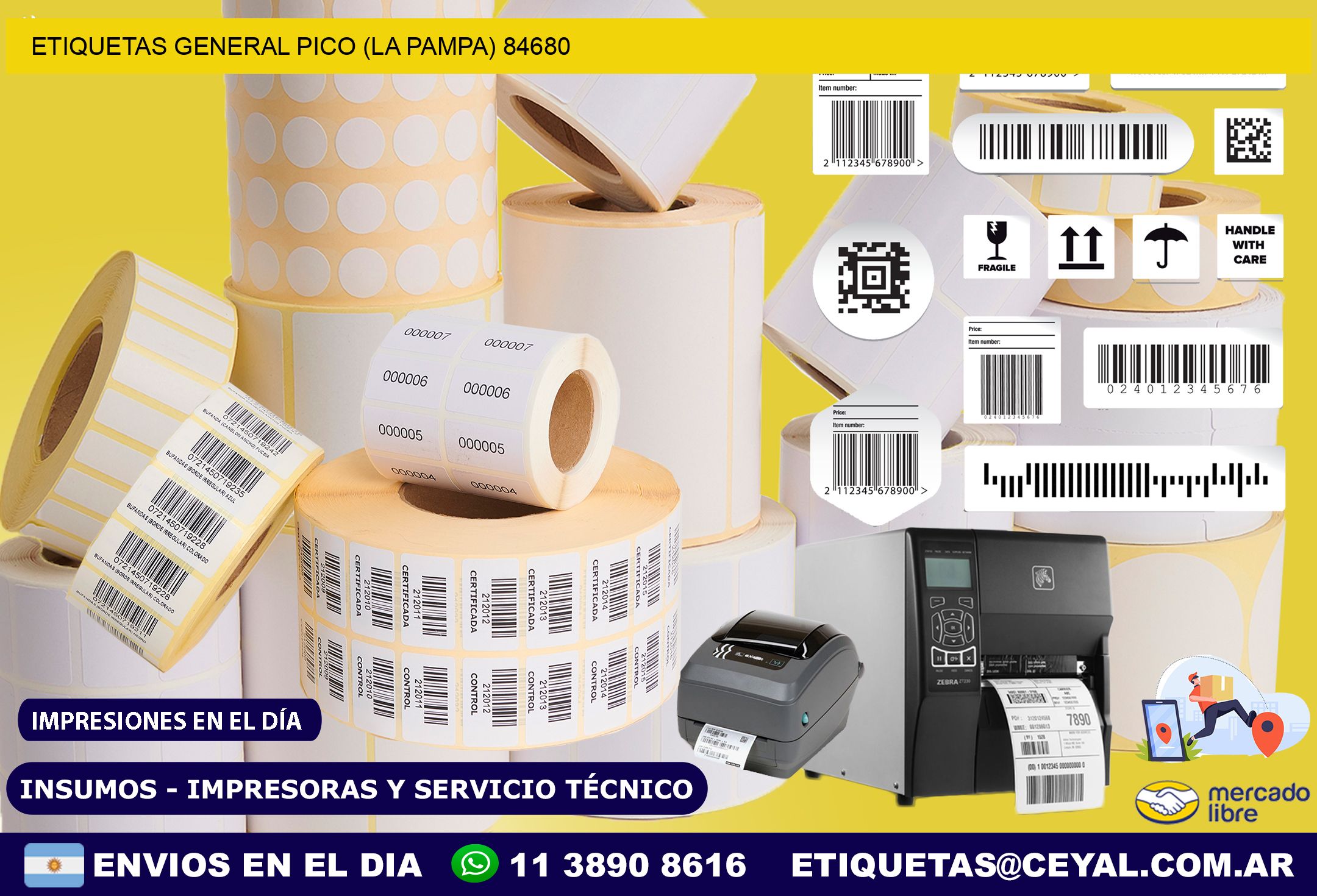 ETIQUETAS GENERAL PICO (LA PAMPA) 84680