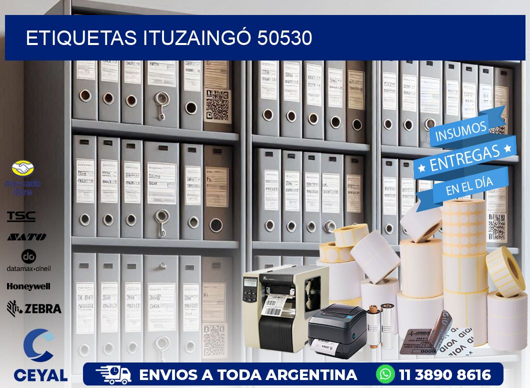 ETIQUETAS ITUZAINGÓ 50530