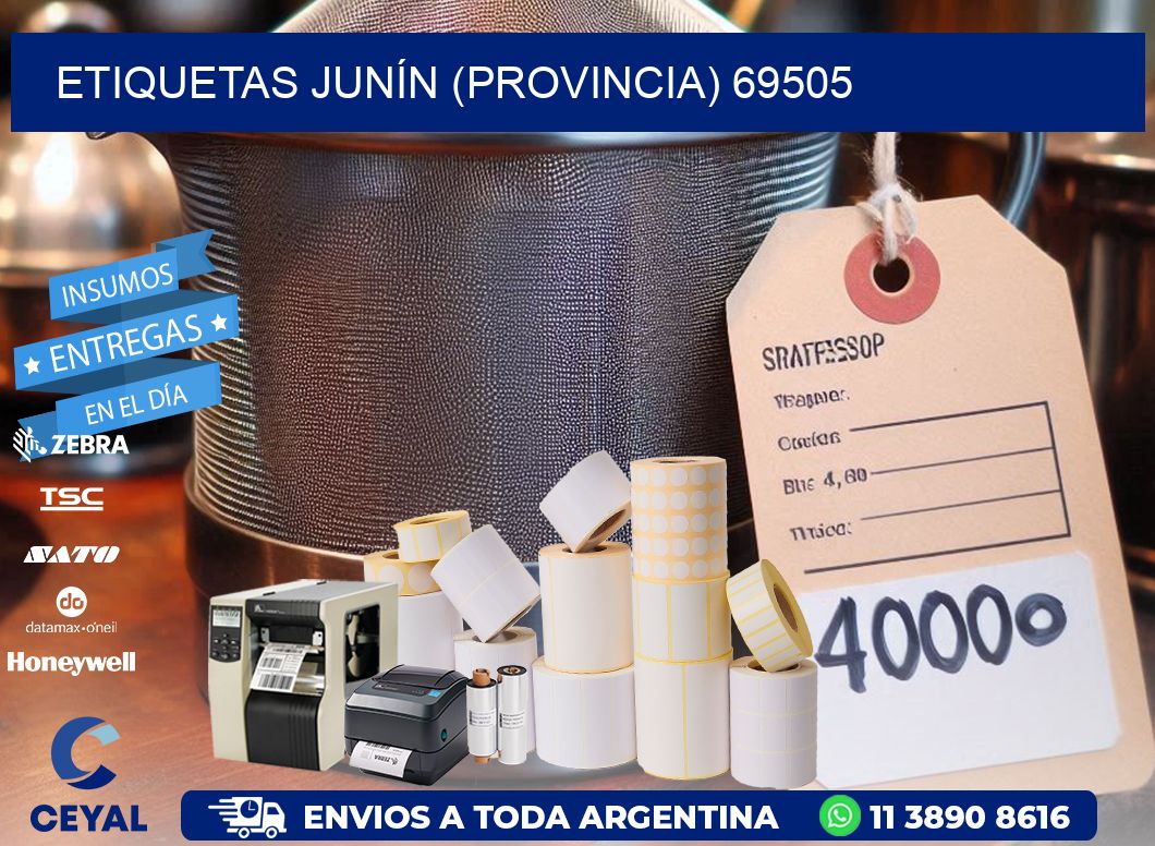ETIQUETAS JUNÍN (PROVINCIA) 69505