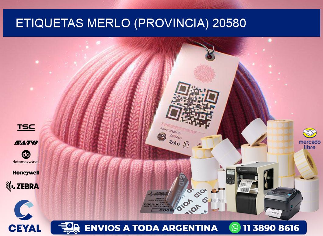 ETIQUETAS MERLO (PROVINCIA) 20580