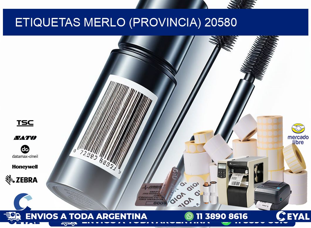 ETIQUETAS MERLO (PROVINCIA) 20580