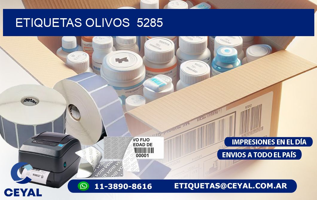 ETIQUETAS OLIVOS  5285