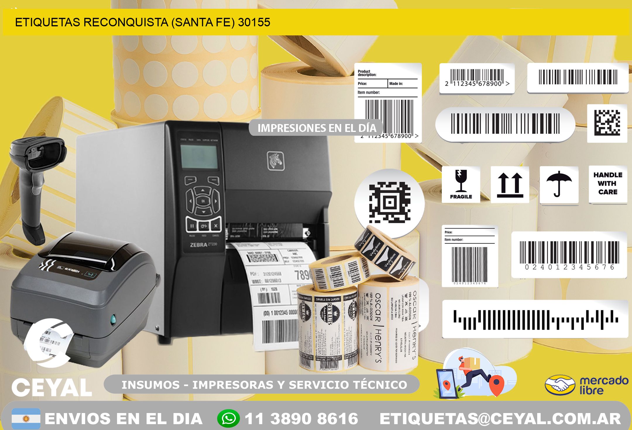 ETIQUETAS RECONQUISTA (SANTA FE) 30155