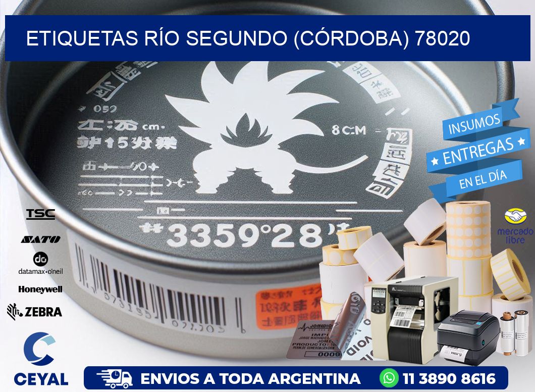 ETIQUETAS RÍO SEGUNDO (CÓRDOBA) 78020