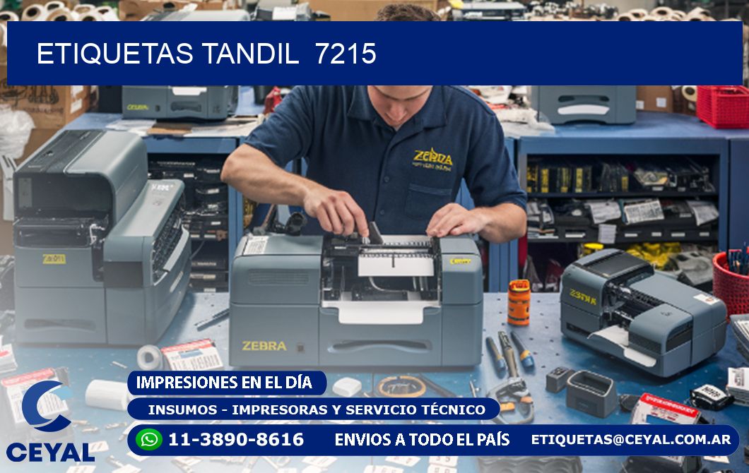 ETIQUETAS TANDIL 7215