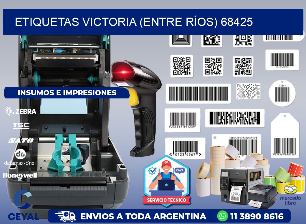 ETIQUETAS VICTORIA (ENTRE RÍOS) 68425