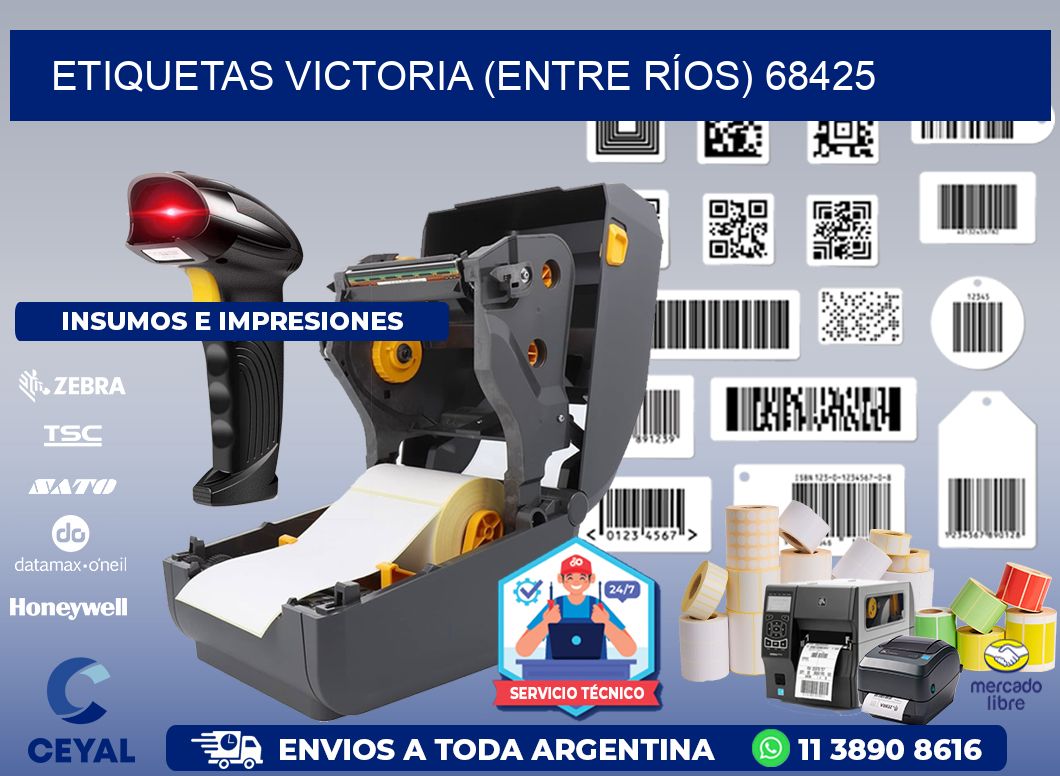 ETIQUETAS VICTORIA (ENTRE RÍOS) 68425