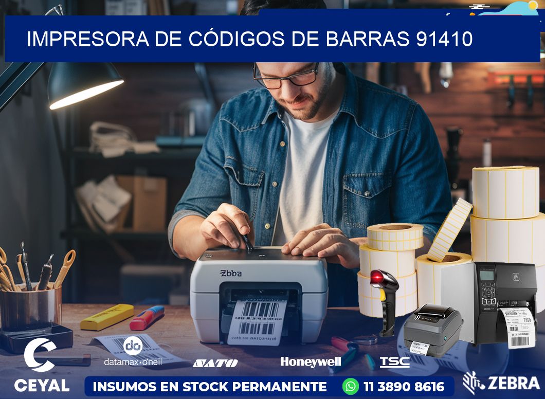 IMPRESORA DE CÓDIGOS DE BARRAS 91410