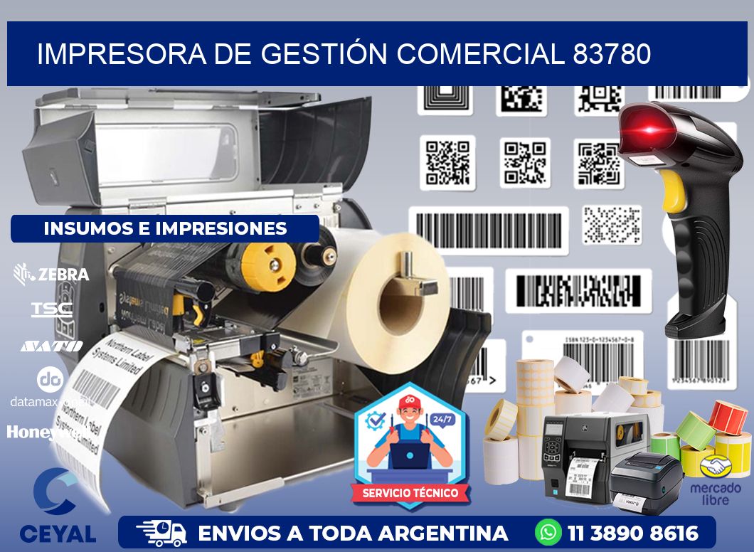 IMPRESORA DE GESTIÓN COMERCIAL 83780