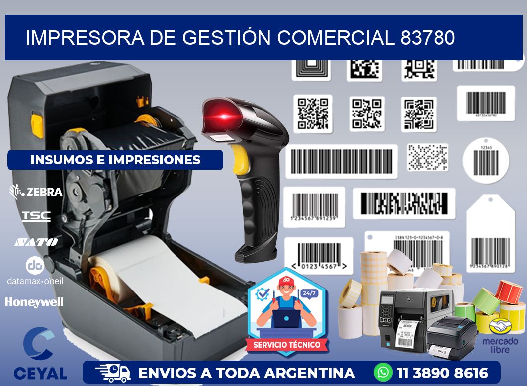 IMPRESORA DE GESTIÓN COMERCIAL 83780