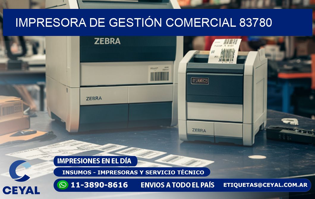 IMPRESORA DE GESTIÓN COMERCIAL 83780